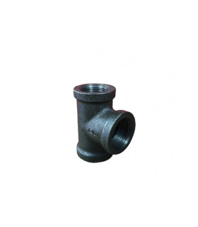 Tee Fierro Negro NPT 150 LB